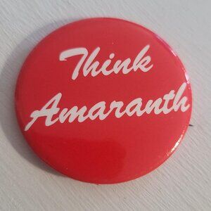 Order Of The Amaranth Masonic Lodge Vintage Lapel Pin Button